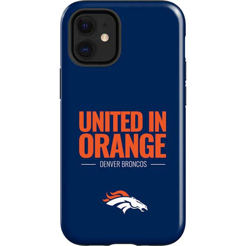 NFL Denver Broncos Team Motto iPhone 12 Mini Impact Case