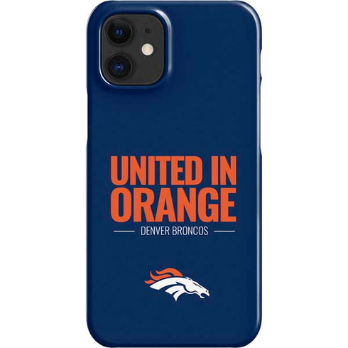 NFL Denver Broncos Team Motto iPhone 12 Mini Lite Case
