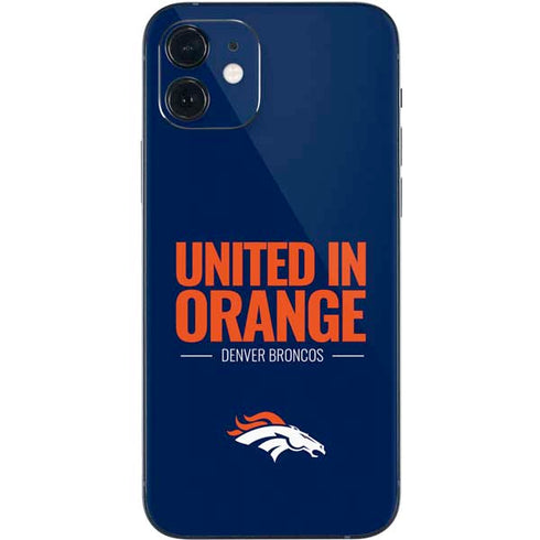 NFL Denver Broncos Team Motto iPhone 12 Mini Skin