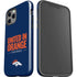 NFL Denver Broncos Team Motto iPhone 12 Pro Impact Case