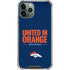 NFL Denver Broncos Team Motto iPhone 12 Pro Max Clear Case