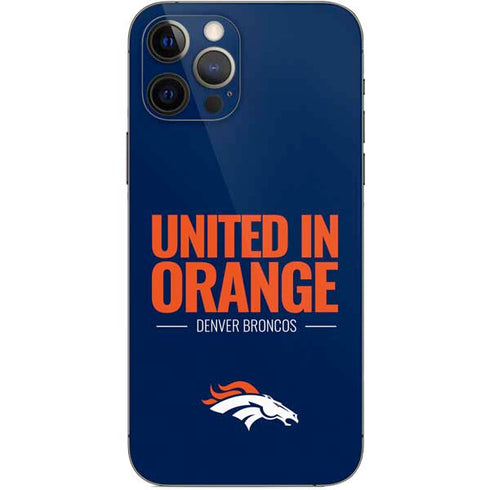 NFL Denver Broncos Team Motto iPhone 12 Pro Skin