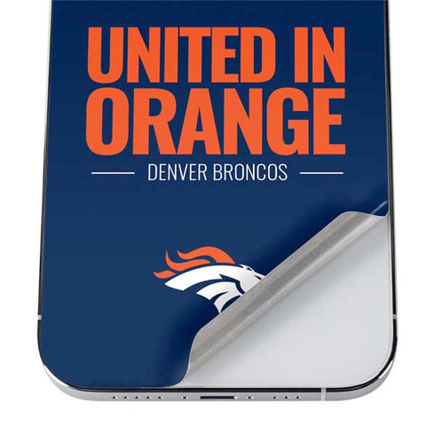 NFL Denver Broncos Team Motto iPhone 12 Pro Skin