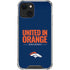 NFL Denver Broncos Team Motto iPhone 13 Clear Case