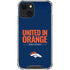 NFL Denver Broncos Team Motto iPhone 13 Mini Clear Case