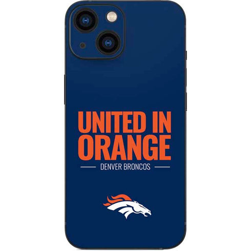 NFL Denver Broncos Team Motto iPhone 13 Mini Skin