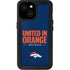 NFL Denver Broncos Team Motto iPhone 13 Mini Waterproof Case