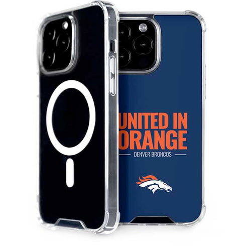NFL Denver Broncos Team Motto iPhone 13 Pro Max MagSafe Case