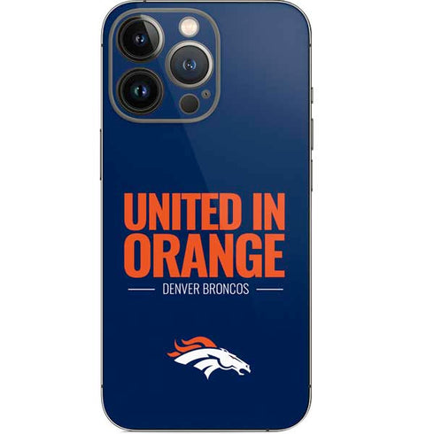 NFL Denver Broncos Team Motto iPhone 13 Pro Skin