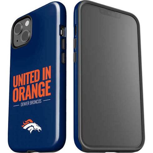 NFL Denver Broncos Team Motto iPhone 15 Plus Impact Case