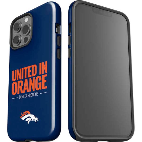 NFL Denver Broncos Team Motto iPhone 15 Pro Max Impact Case