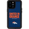 NFL Denver Broncos Team Motto iPhone 14 Pro Max Waterproof Case