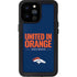 NFL Denver Broncos Team Motto iPhone 14 Pro Max Waterproof Case
