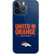 NFL Denver Broncos Team Motto iPhone 14 Pro Skin