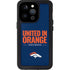 NFL Denver Broncos Team Motto iPhone 14 Pro Waterproof Case