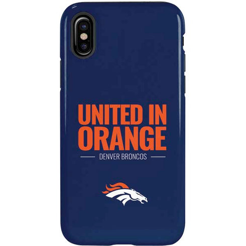 NFL Denver Broncos Team Motto iPhone X Pro Case