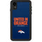 NFL Denver Broncos Team Motto iPhone XR Waterproof Case
