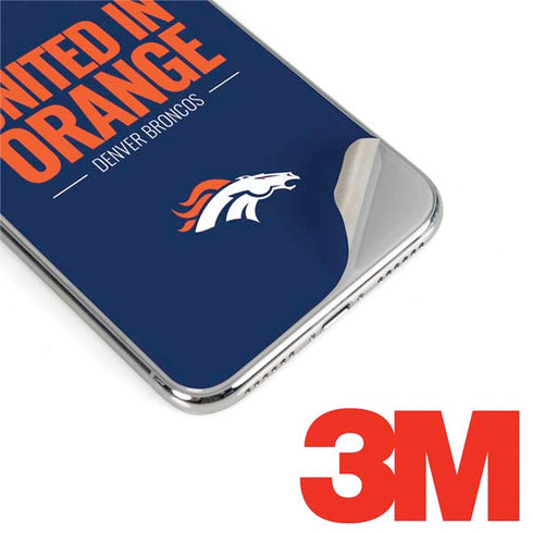 NFL Denver Broncos Team Motto iPhone XS Max Skin