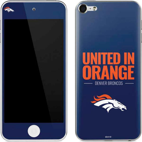NFL Denver Broncos Team Motto Apple iPod Skin