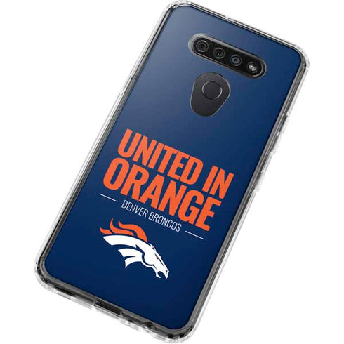 NFL Denver Broncos Team Motto LG K51/Q51 Clear Case