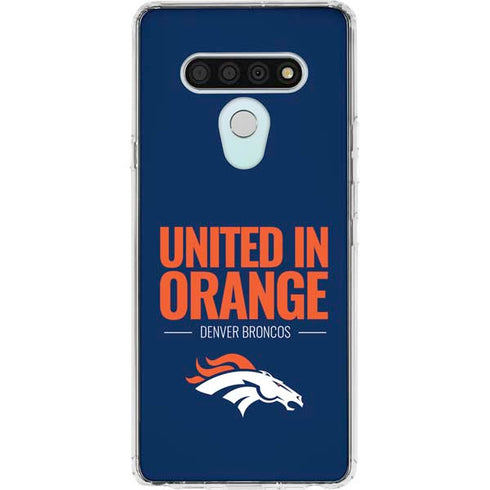 NFL Denver Broncos Team Motto LG Stylo 6 Clear Case
