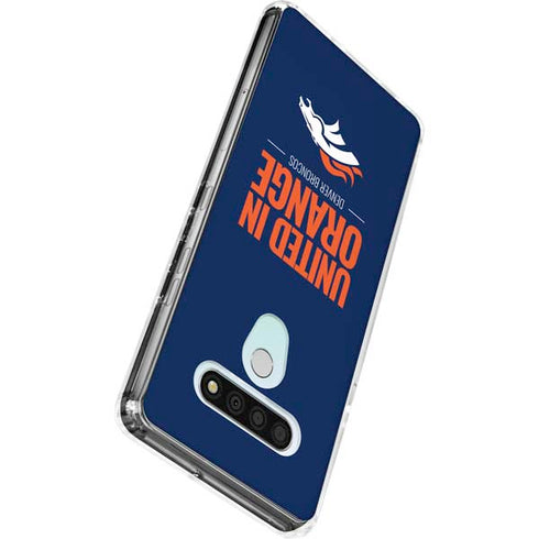 NFL Denver Broncos Team Motto LG Stylo 6 Clear Case