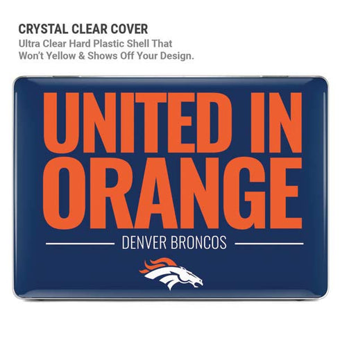 NFL Denver Broncos Team Motto MacBook Air 13in M1 (2021) Case plus Skin