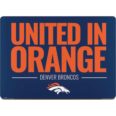 NFL Denver Broncos Team Motto MacBook Pro 14in (2021-24) Skin