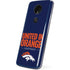 NFL Denver Broncos Team Motto Moto E5 Plus Skin