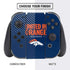 NFL Denver Broncos Team Motto Nintendo Switch Bundle Skin