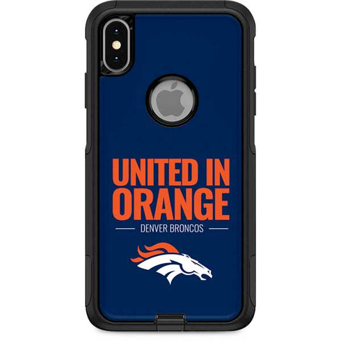 NFL Denver Broncos Team Motto Otterbox Commuter iPhone Skin