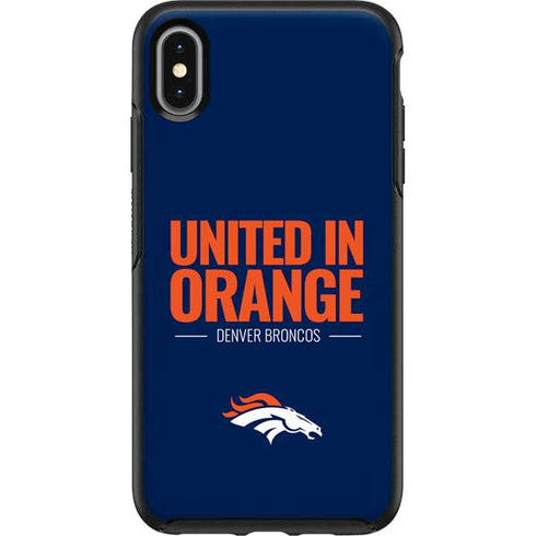NFL Denver Broncos Team Motto Otterbox Symmetry iPhone Skin