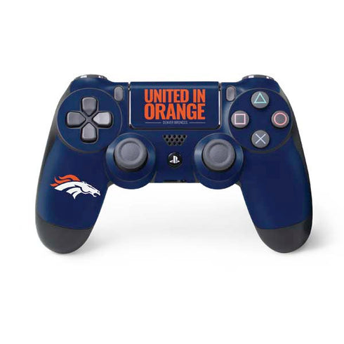 NFL Denver Broncos Team Motto PS4 Controller Skin