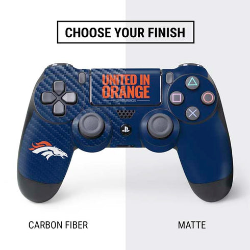 NFL Denver Broncos Team Motto PS4 Controller Skin