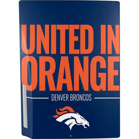 NFL Denver Broncos Team Motto PS5 Console Skin