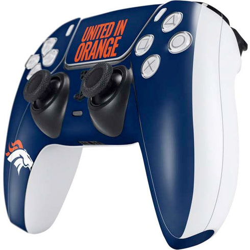 NFL Denver Broncos Team Motto PS5 Controller Skin