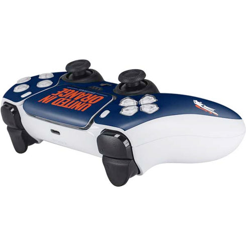 NFL Denver Broncos Team Motto PS5 Controller Skin