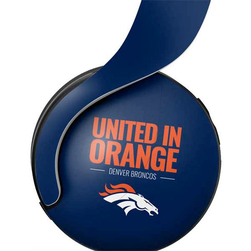 NFL Denver Broncos Team Motto PULSE 3D Wireless Headset for PS5 Skin