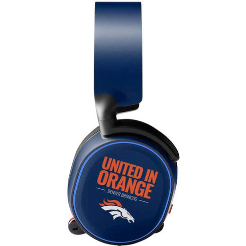NFL Denver Broncos Team Motto SteelSeries Arctis 3 Skin