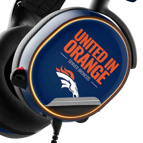 NFL Denver Broncos Team Motto SteelSeries Arctis 5 Skin
