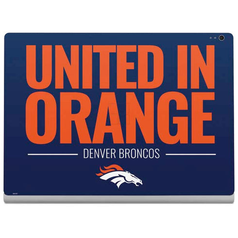 NFL Denver Broncos Team Motto Surface Book 2 13.5in Skin