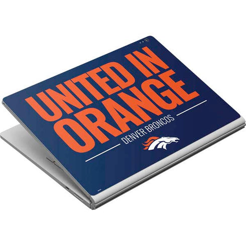 NFL Denver Broncos Team Motto Surface Book Skin