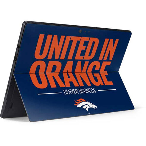 NFL Denver Broncos Team Motto Surface Pro 6 Skin