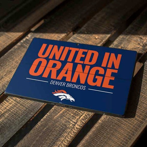 NFL Denver Broncos Team Motto Surface Pro 7 Skin
