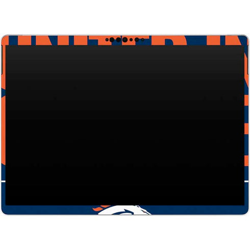 NFL Denver Broncos Team Motto Surface Pro 9 Skin