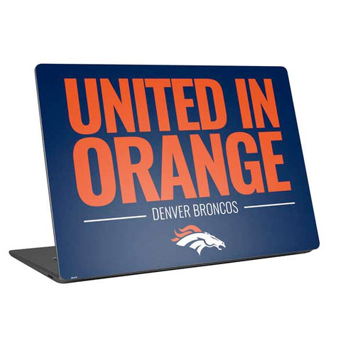 NFL Denver Broncos Team Motto Universal Laptop 11in (8.8 x 6.2in) Skin