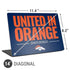 NFL Denver Broncos Team Motto Universal Laptop 14in (11.4 x 8.2in) Skin