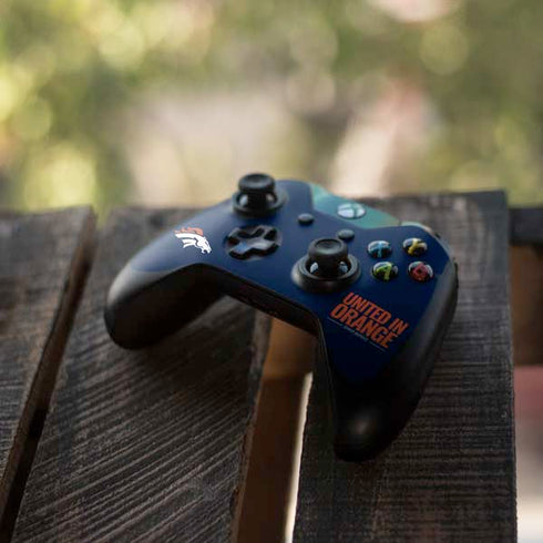 NFL Denver Broncos Team Motto Xbox One Controller Skin