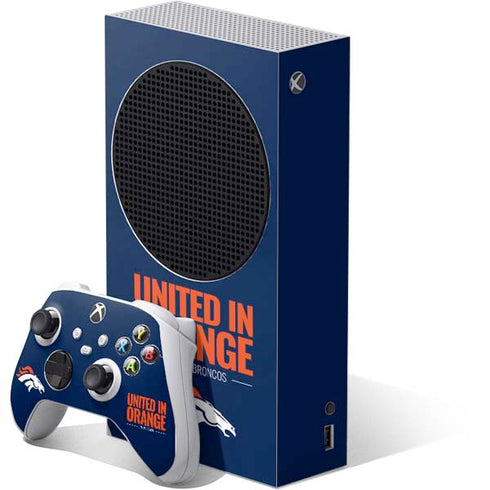 NFL Denver Broncos Team Motto Xbox Series S Skins