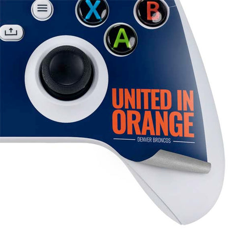 NFL Denver Broncos Team Motto Xbox Series S Skins